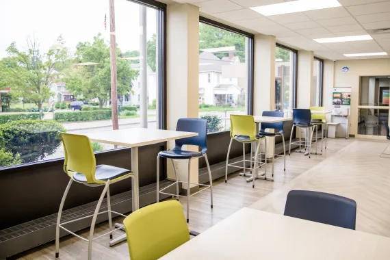 butler ymca lobby